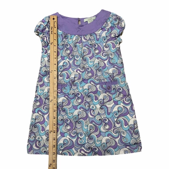 Lucy Sykes Girls Purple Dress Size 5 EUC - Picture 5 of 7